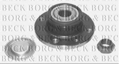 BORG & BECK bwk929 -  Комплект подшипника ступицы колеса
